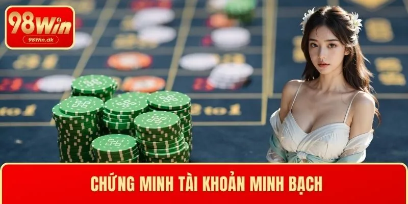 Chứng minh tài khoản minh bạch